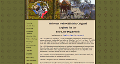 Desktop Screenshot of bluelacydogs.org